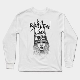 Buckethead Sketch (title version) Long Sleeve T-Shirt